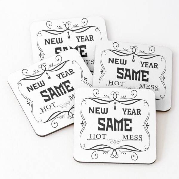 Item preview, new year same hot mess new year same hot mess  designed and sold by GOOD-TIME.