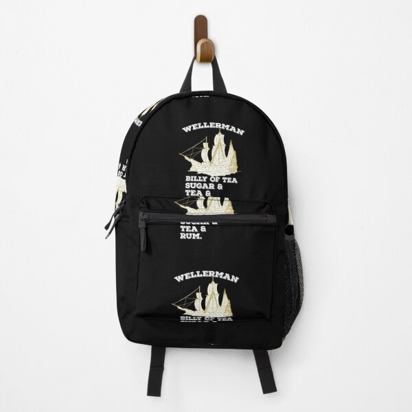 Item preview, Wellerman Billy of Tea Sugar and Tea and Rum Sea Shanty Design designed and sold by AritraSur.