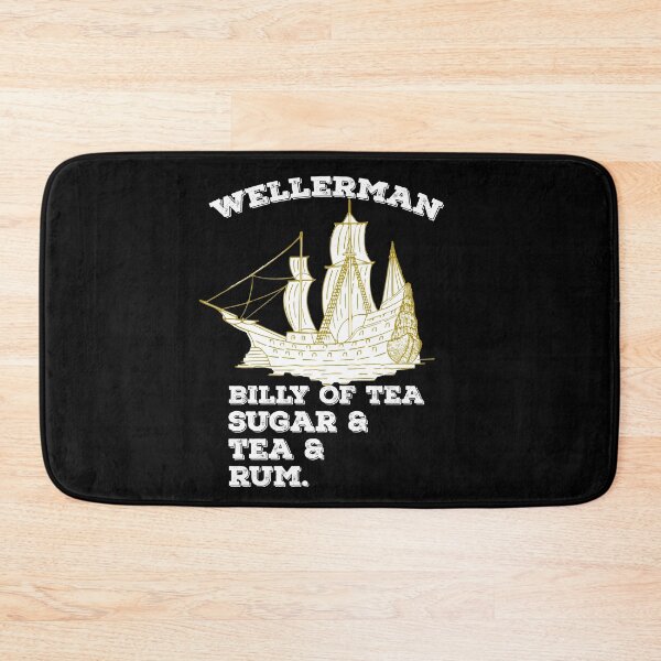 Item preview, Wellerman Billy of Tea Sugar and Tea and Rum Sea Shanty Design designed and sold by AritraSur.