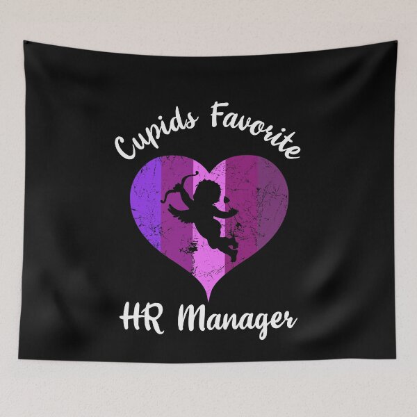Aperçu de l'œuvre Cupids Favorite HR Manager Saint Valentin créée et vendue par juvajay.