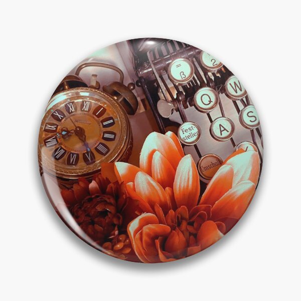 Item preview, Light Academia // Typewriter & Flowers designed and sold by Gothicrelics.