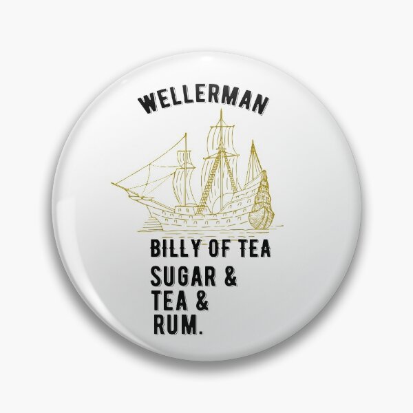 Item preview, Wellerman Billy of Tea Sugar and Tea and Rum Sea Shanty Design designed and sold by AritraSur.