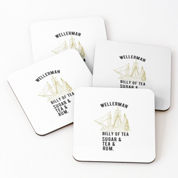 Item preview, Wellerman Billy of Tea Sugar and Tea and Rum Sea Shanty Design designed and sold by AritraSur.