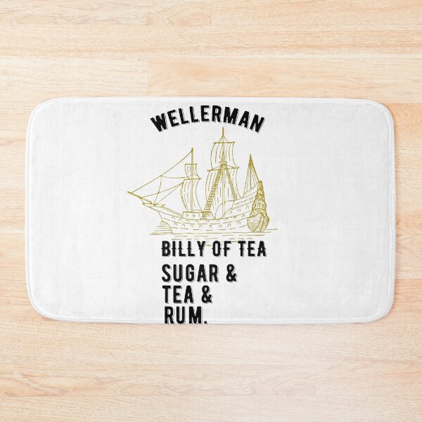 Item preview, Wellerman Billy of Tea Sugar and Tea and Rum Sea Shanty Design designed and sold by AritraSur.