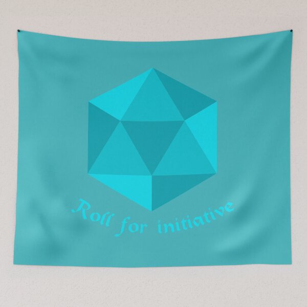 Item preview, D&D Roll for initiative Cyan designed and sold by hyone.