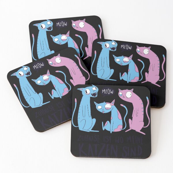 Artikelvorschau, Meow Cats entworfen und verkauft von DavinciStore21.