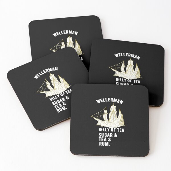 Item preview, Wellerman Billy of Tea Sugar and Tea and Rum Sea Shanty Design designed and sold by AritraSur.