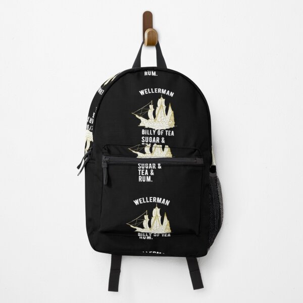 Item preview, Wellerman Billy of Tea Sugar and Tea and Rum Sea Shanty Design designed and sold by AritraSur.