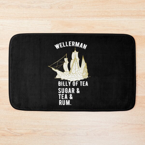 Item preview, Wellerman Billy of Tea Sugar and Tea and Rum Sea Shanty Design designed and sold by AritraSur.