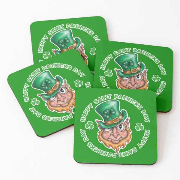 Item preview, Leprechaun Happy Saint Patricks Day Celebration design designed and sold by Status71.