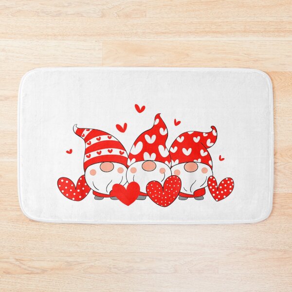 Item preview, Three Gnomes Holding Hearts Valentines Day Gift designed and sold by mlnana.