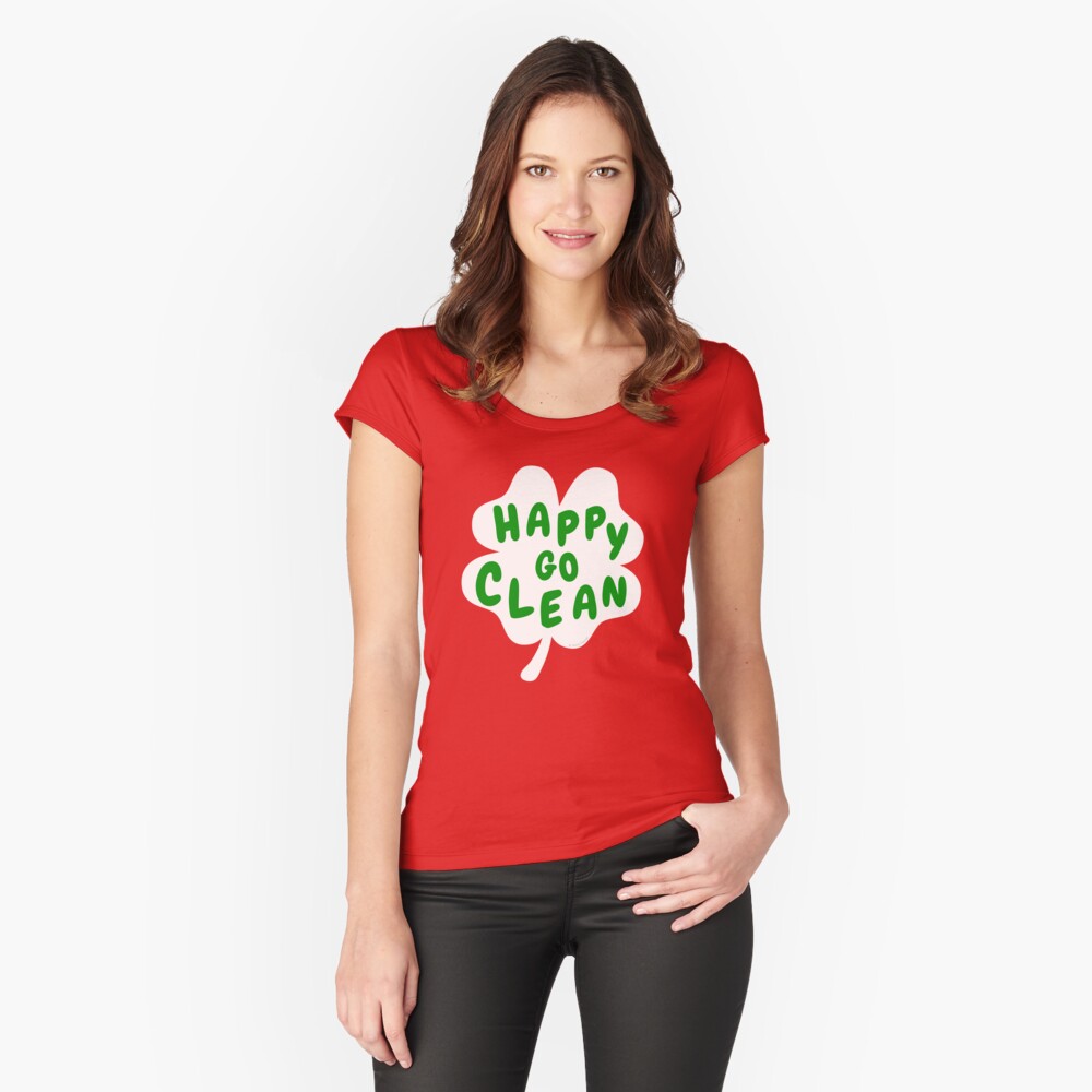 Item preview, Fitted Scoop T-Shirt designed and sold by SavvyCleaner.