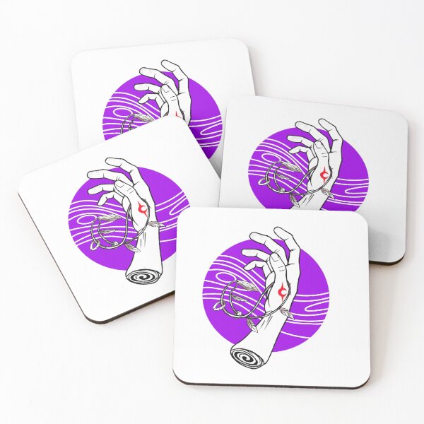 Item preview, The Hand in purple background  designed and sold by EKMgallery.