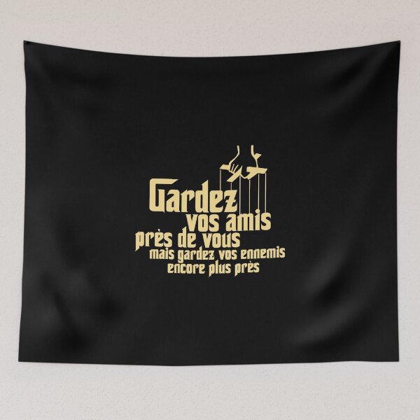Item preview, The Godfather - Keep your friends close designed and sold by nownaw.