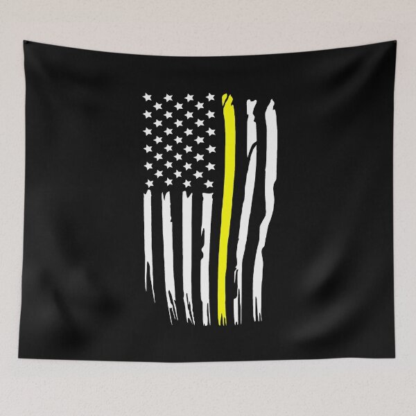 Item preview, Tow Truck Driver Thin Yellow Line American Flag  designed and sold by Vanover Designs.