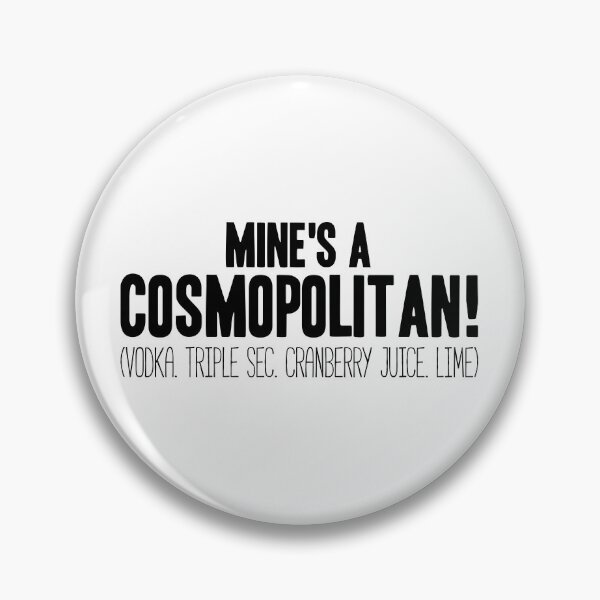 Item preview, Cosmopolitan Cocktail Design designed and sold by TreacleMustard.