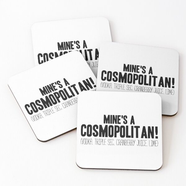 Item preview, Cosmopolitan Cocktail Design designed and sold by TreacleMustard.