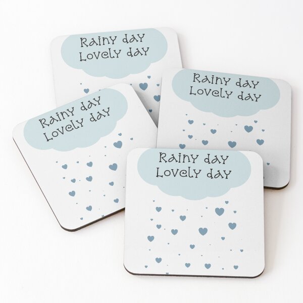Item preview, Rainy day lovely day designed and sold by Joie-et-Poesie.