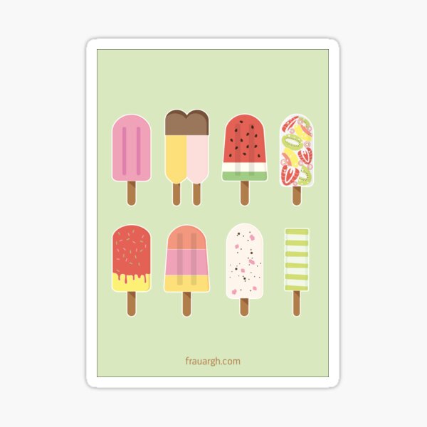 Ice Ice Baby - high Sticker