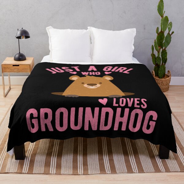 Item preview, Just a Girl Who Loves Groundhog designed and sold by Mariano Topno.