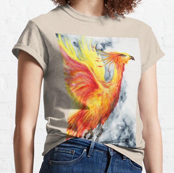 Fiery Phoenix Classic T-Shirt
