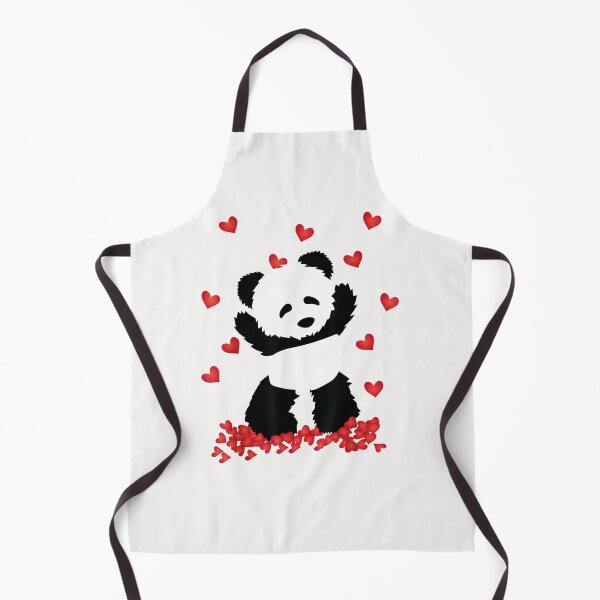 Item preview, Panda Heart Valentines Day Girls Kids Women Bear Lover designed and sold by PrintexDesigns.