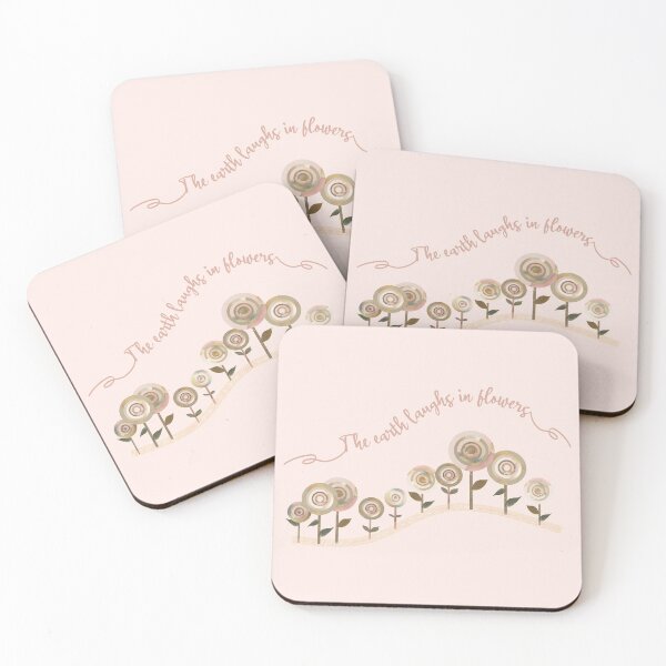 Item preview, Earth laughs in Flowers - Poetry by Ralph Waldo Emerson - Caroline Laursen original  designed and sold by Caroline Laursen.