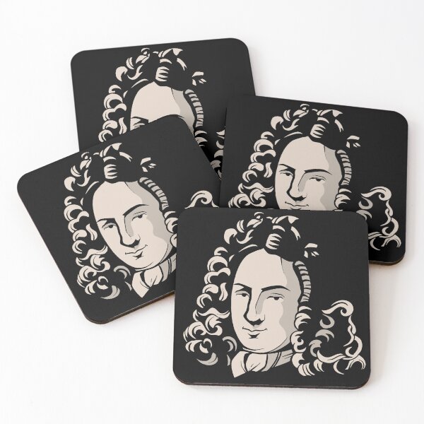 Item preview, Leibniz Portrait designed and sold by DavinciStore21.