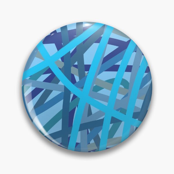 Item preview, Abstract blue pattern designed and sold by ZiZiZo.