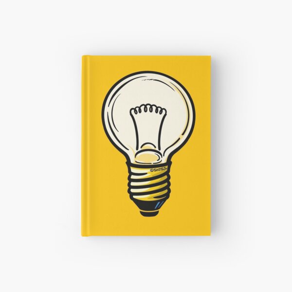 Bombilla Cuaderno de tapa dura