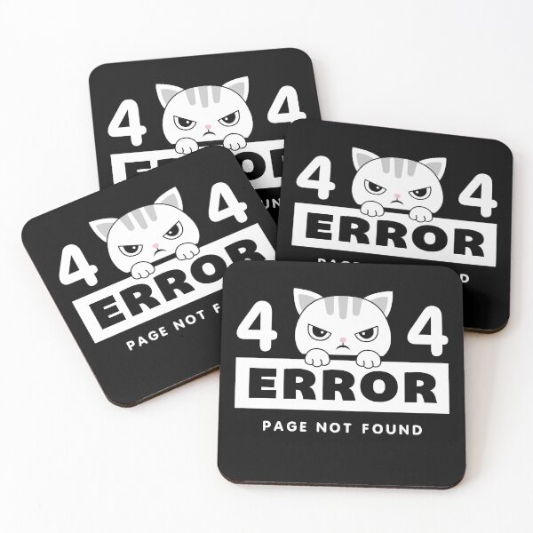 Item preview, Error 404 Page Not Found funny Art designed and sold by ART NeuroSmARTxx.