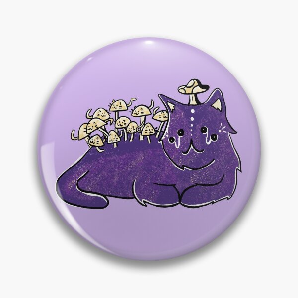 Item preview, Purple Meowshroom designed and sold by da-ux-designer.