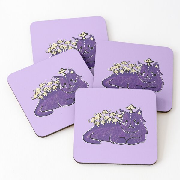 Item preview, Purple Meowshroom designed and sold by da-ux-designer.