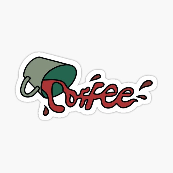 Need coffee? Sticker
