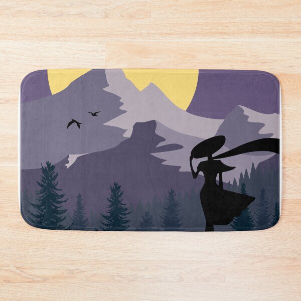 Item preview, Mountain Moon Plane & Woman Silhouette designed and sold by STUDIO-72.
