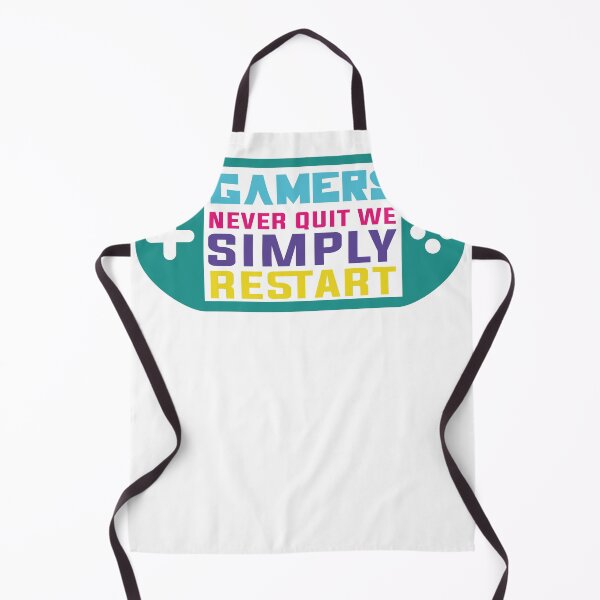 Item preview, gamers never quit we simply restart designed and sold by bdmart33.