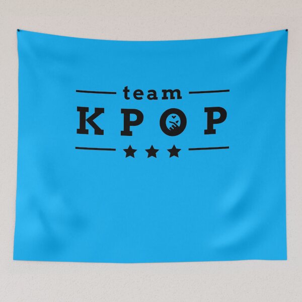Item preview, Team Kpop - Blue designed and sold by Kpop Seoul Shop.