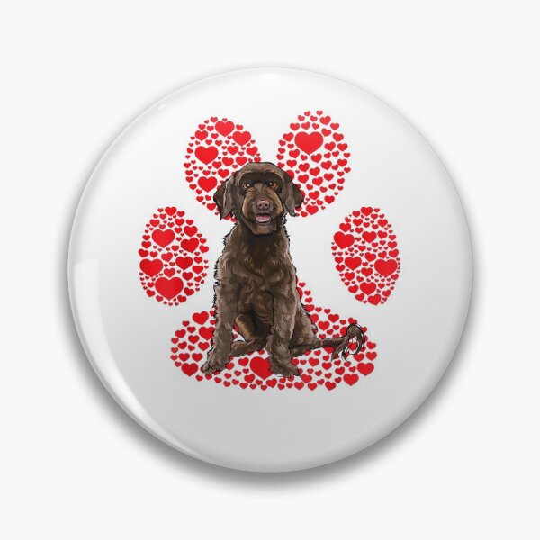 Item preview, Portuguese Water Dog Valentines Day Dog Love Paw  designed and sold by PrintexDesigns.