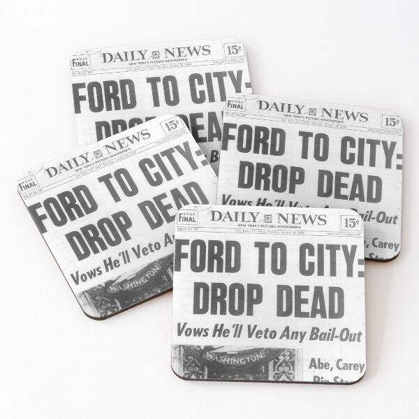 Item preview, Ford to city: drop dead, New York designed and sold by wittyandtasty.
