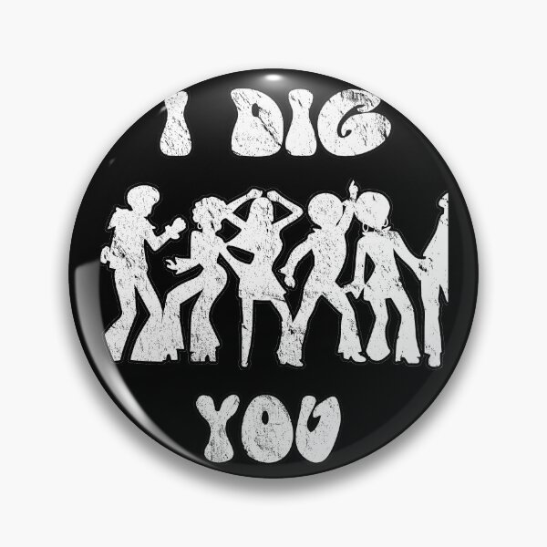 Item preview, I Dig You - 70s White - Disco designed and sold by TKsTees.