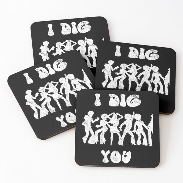 Item preview, I Dig You - 70s White - Disco designed and sold by TKsTees.