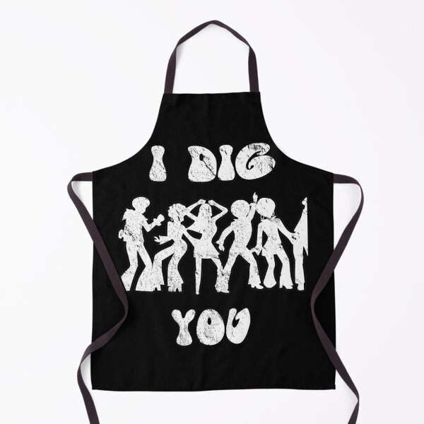 Item preview, I Dig You - 70s White - Disco designed and sold by TKsTees.