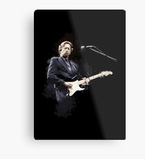 Digital painting of legend Eric Clapton Metal Print