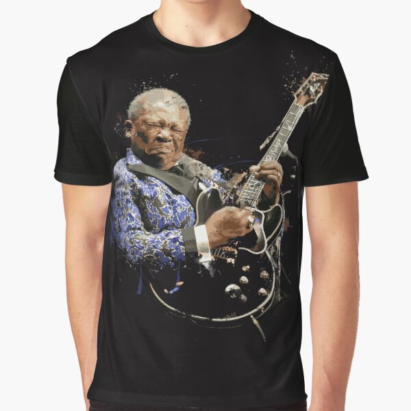 Digital painting of legend BB King Graphic T-Shirt