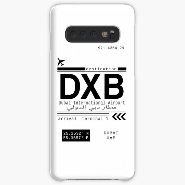 DXB Dubai International Airport Call Letters Samsung Galaxy Snap Case