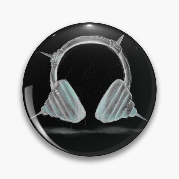 Aperçu de l'œuvre Casque audio steampunk fond noir créée et vendue par NorepArt.