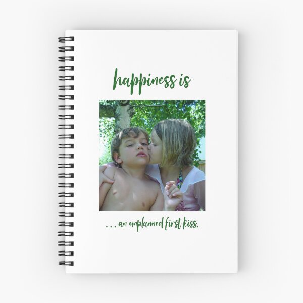 Item preview, Happiness is...an unplanned first kiss designed and sold by Julie Lucas.
