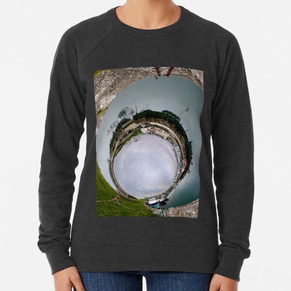 Hurry Head Harbour, Carnlough, County Antrim - Sky In Lightweight Sweatshirt
