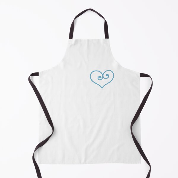 Item preview, Blue Heart with minimalist swirls Outline #vc-114-24 designed and sold by flexycreatives.