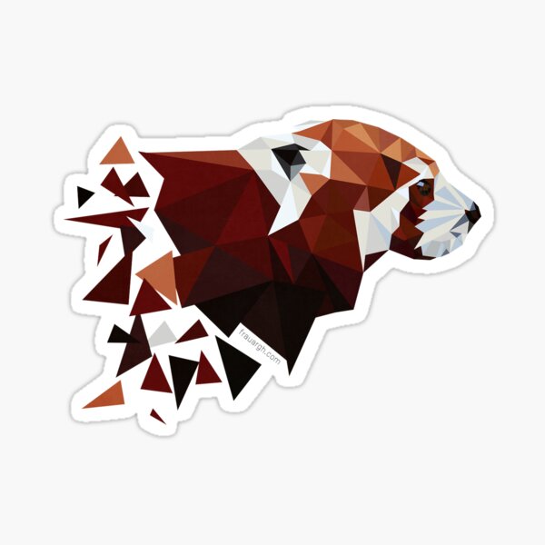 Red Panda I Sticker